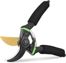 Yesker Pruning Shears for Gardening 8.5" Professional Bypass Garden Scissors Yard Clippers with Sharp SK5 Steel Blade Heavy Duty Hand Pruners for Branch Flower Plant Trimming Cutting Gardening Tools by GreenHaven Gardens