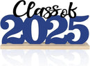 COCHIE Metal Class of 2025 Sign, Graduation Party Decorations for School, Home, Shelf, Mantel, Graduation Gifts for Graduate, Blue and Black Grad Table Top for Parties Decor Supplies (Class of 2025) by CozyNest Decor