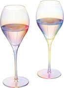 Parisian Performance Glassware French Paris Collection Crystal Pink Glasses Red White Wines The Wine by The Wine Savant