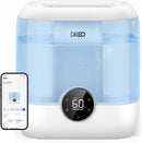 Dreo Smart Humidifiers for Bedroom, 6L Top Fill Supersized Cool Mist Humidifier for Large Room, 60 Hour Runtime, Quiet Ultrasonic Humidifiers for Plants, Baby, Indoor, Home, Night Light, Blue by TinyTreasures Baby Boutique