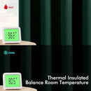 MIULEE Hunter Green Blackout Curtains for Bedroom Living Room 96 Inches Long 2 Panels, Thermal Insulated Room Darkening Drapes Solid Grommet Noise Reduction Emerald Green Christmas Curtains 40x96 Inch by TinyTreasures Baby Boutique