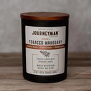 Journeyman Collection Candle, 15oz, Wooden Wick, Tobacco Mahogany, Large Painted Jar by CozyNest Decor
