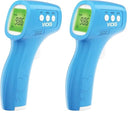 Vicks Non-Contact Infrared Thermometer for Forehead, Food and Bath – Touchless Thermometer for Adults, Babies, Toddlers and Kids – Fast, Reliable, and Clinically Proven Accuracy (Pack of 2) by TinyTreasures Baby Boutique