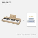 Kids Piano Keyboard, Digital Piano for Kids, Music Educational Instrument Toy, Wood Toy for 3+ Girls and Boys (Oak, 37 Keys) by TinyTreasures Baby Boutique