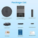 Robot Vacuum and Mop Combo, Self-Emptying, 60-Day Capacity, Schedule, 180mins Runtime, Home Mapping, Wi-Fi/App/Alexa/Remote, Robotic Vacuum Cleaner for Pet, Hard Floors, Carpet by CozyNest Decor