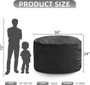 Hobestluk 5FT Bean Bag Chair Giant Bean Bag Chairs for Adults Large Bean Chairs with Removable Cover, Beanbag Chair with Filler, Adult Bean Bag Chairs for Living Room, Bedroom by CozyNest Decor