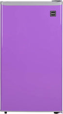 RCA RFR321-PURPLE 3.2 Cu Ft Compact Fridge, Mini Refrigerator, Purple by CozyNest Decor