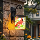 Starsoul 2 Pack Hanging Solar Lantern Outdoor Waterproof Glass Red Cardinal Decorative Solar Lights for Outside Garden Yard Table Patio Decor Cardinal Gifts by GreenHaven Gardens