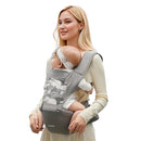 Baby Carrier with Hip Seat, SEEDNUR 6-in-1 Baby Carrier Newborn to Toddler, Ergonomic & Lightweight Toddler Carrier, Adjustable Baby Holder Carrier to Hands-Free Perfect for Travel and Shopping by TinyTreasures Baby Boutique
