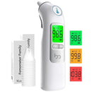 Ear Thermometer, Highly Accurate Ear Thermometer for Kids, Adults and Babies, 30 Memory Recall, 1s Result and 3-Color Fever Alert, with 24 Disposable Probe Covers, Gray by TinyTreasures Baby Boutique