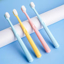 EasyHonor Baby & Toddler Toothbrush for Age 4-12 Years Old, Extra Soft With 10000 Soft Floss Bristle for Baby Gum Care (6Pcs) by TinyTreasures Baby Boutique