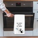 Cat Hand Towel, Funny Bathroom Kitchen Towels, Waffle Weave Microfiber Dish Cloth, Gift for Cat Lovers, Cute Kitty Tea Towel for Home by CozyNest Decor
