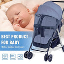 Mosquito Net for Stroller 2Pack - Protective Baby Mosquito Bug Net for Strollers, Bassinets, Cradles, Playards, Pack N Plays and Portable Mini Crib (Navy) by TinyTreasures Baby Boutique