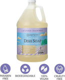 Ginger Lily Farms Botanicals Plant-Based Liquid Dish Soap, Concentrated Formula with Max Grease Cleaning Power, Cruelty-Free, Lavender Chamomile Scent, 1 Gallon Refill (128 Fl. Oz.) by CozyNest Decor