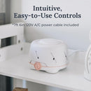 Yogasleep Dohm (White,Pink) The Original White Noise Machine, Relaxing Natural Sound From a Real Fan, Noise Cancelling For Office Privacy, Sleep Aid For Adults & Baby, Travel Size Pink Noise Machine by TinyTreasures Baby Boutique