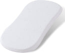 Baby Bassinet Mattress Pad, 30" x 18" x 2" Dual Sided Gel Memory Foam Mattress with Breathable Removable Soft Cover Fit for Halo Bassinest Swivel/Luxe/Glide/Flex/Premiere Series Sleeper by TinyTreasures Baby Boutique