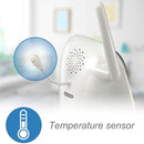VTech VM321 Video Baby Monitor with Automatic Infrared Night Vision, Adjustable Camera, Zoom, 5 Soothing Lullabies & 1,000 Feet of Range by TinyTreasures Baby Boutique