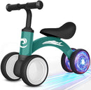 Colorful Lighting Baby Balance Bike Toys for 1 Year Old Boy Girl Gifts, 10-36 Month Toddler Balance Bike, No Pedal 4 Silence Wheels & Soft Seat First Riding on Toys, 1st Birthday Gifts by TinyTreasures Baby Boutique