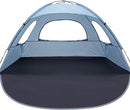 WhiteFang Beach Tent Anti-UV Portable Sun Shade Shelter for 3/4/6/8 Person, Extendable Floor with 3 Ventilating Mesh Windows Plus Carrying Bag, Stakes and Guy Lines by TinyTreasures Baby Boutique