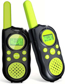 Walkie talkies for Kids, Kids walkie talkies 2 pcs, Toddler walkie talkies, Long Range walkie Talkie with Clear intercom Sound, 22 Channels with Backlit LCD Flashlight, for Outside, Camping, Hiking by TinyTreasures Baby Boutique