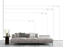 Large Peony Floral Wallpaper Girls Bedroom Pink Rose Flower Wall Mural (Not Peel and Stick) by CozyNest Decor