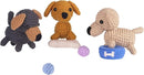 Wizardi Amigurumi DIY Crochet Kit - Golden Retriever F07N8-M151 by TinyTreasures Baby Boutique