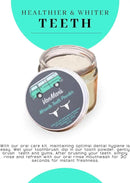 Vanman’s - Mint and Bone Tooth Powder Toothpaste (2 Pack) - Remineralizing Tooth Powder with Cattle Bone Derived Hydroxyapatite, Bentonite Clay, Peppermint Oil and Baking Soda - 2.2 oz by CozyNest Decor