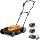 LawnMaster CLMF4819X 19-inch Brushless Cordless Mower with 2X24V MAX* 4.0Ah Battery and a Dual Charger 6 Cutting Position by GreenHaven Gardens