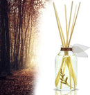 LOVSPA Reed Diffuser Set, Cashmere Woods Scented Oil Diffuser with Sticks, Home Fragrance Accessories for Bathroom Shelf Decor, Aroma Diffusers for Home or Office Fall Decor, USA Made by CozyNest Decor