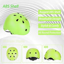 Kids Bike Helmet Set Adjustable Helmet for Ages 3-15 Kids Toddler Boys Girls Youth, Multi-Sport Bicycle Skateboarding Football Rollerskating Scooter Rollerblade Balance Bike Helmets by TinyTreasures Baby Boutique