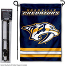 WinCraft Nashville Predators Garden Flag with Pole Stand Holder by GreenHaven Gardens