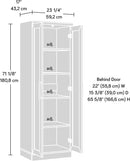 Sauder HomePlus Storage Cabinet/ Pantry cabinets, Soft White finish by CozyNest Decor