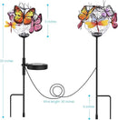 Aiscool Solar Powered Butterfly Garden Stake Lights (2 Pcs Butterfly Lights) by GreenHaven Gardens