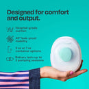 Willow Go - Hands Free Breast Pump - Wearable Breastfeeding Pump - Portable, Electric, Cordless, & 9 Levels of Hospital Grade Suction Strength - Postpartum Essentials - Single Breast Pump by TinyTreasures Baby Boutique