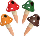 Peohud 8 Pack Self Watering Spikes Mushroom Shaped, Terracotta Plant Watering Globes, Cute Watering Device, Automatic Irrigation Spikes for Indoor Outdoor Potted Plants by GreenHaven Gardens