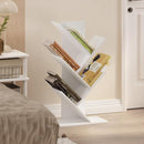 Furinno Tree Bookshelf 5-Tier Floor Standing Tree Bookcase, White by TinyTreasures Baby Boutique