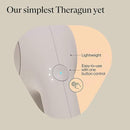 TheraGun Relief by Therabody - Easy-to-Use, Comfortable & Light Handheld Percussion Massage Gun for Everyday Pain Relief Massage Therapy in Neck, Back, Leg, Shoulder and Body (Sand) by CozyNest Decor