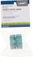2 Pack - Orbit Pre-Assembled Valve Manifold Swivel Double Union by GreenHaven Gardens