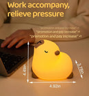 Cute Capybara Night Light, LED Capybara Lamp Rechargeable Touch Bedside Lamp,Squishy Animal Nightlight,3 Levels Dimmable,30Min Timer Nursery Night Light for Kids, Bedroom Baby Boys Girls Gifts by TinyTreasures Baby Boutique