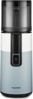 Hurom H400 Cold Press Juicer Machine, Award Winning Masticating Slow Juicer, Easy to Clean, Strainer & Hands Free with Self Feeding, Wide Mouth Hopper, Easy Assembly (Two-Tone Blue) by CozyNest Decor