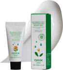 Kids Fluoride Free Bamboo Salt Toothpaste with nHA - Pure Dew | Nano Hydroxyapatite, Remineralizing, Strengthening Enamel for First Teeth, Safe to Swallow (0.7oz) by CozyNest Decor