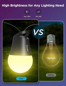 Govee Smart Outdoor String Lights 2, 144ft Outdoor Lights with Dimmable Warm White LED Bulbs, 47 Scene Modes for Patio, Backyard, Balcony, IP65 Waterproof, Works with Alexa, App Control by CozyNest Decor