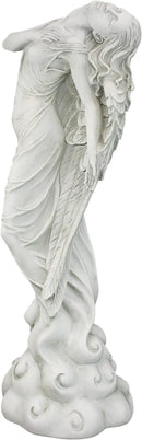 Design Toscano Ascending Angel Garden Statue, Medium, Antique Stone by GreenHaven Gardens