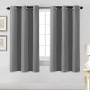 H.VERSAILTEX Blackout Curtains for Bedroom Thermal Insulated Room Darkening Living Room Curtains 63 Inch Long Grommet Privacy Protection Window Curtain Panels/Drapes for Nursery,2 Panels,Grey by CozyNest Decor
