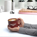 DISCOUNT PROMOS Custom Ceramic Campfire Coffee Mugs 13 oz. Set of 100, Personalized Bulk Pack - Perfect for Tea, Espresso, Cappuccino, Hot Cocoa - Maroon by TinyTreasures Baby Boutique