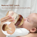 Thyseed PPSU Natural Anti-Colic Baby Bottles | Newborn Breast Like Nursing Bottle for Breastfed Babies with Nipple(0-1 Months),5oz,1pack by TinyTreasures Baby Boutique