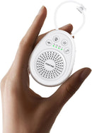 FOXFINE White Noise Machine, Portable Sound Machine with 30 Soothing Sounds, Timer, for Sleeping, Baby, Adults, Home & Travel, White by TinyTreasures Baby Boutique