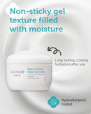 Sun Lotion SPF 40 & Baby Soothing Water Gel Cream - Zinc Oxide Mineral Sunscreen & Cooling Moisturizer - Korean Skincare for Babies Kids - Hypoallergenic Formula, 2.82oz & 3.38oz by TinyTreasures Baby Boutique
