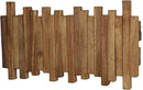 Natural Wood Wall Mounted Piano Coat Rack| Coat Rack Wall Mount| Flip Down Wall Hook Rack 5 Hooks| Entryway Wall Art Hook,Made of Acacia Wood (Wood Wax Oil staining Light Brown). by CozyNest Decor
