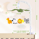 Baby Crib Mobile with Music and Lights, Mobile for Crib with Remote Control, Rotation, Starlight Projection, Crib Toys for Babies Boys Girls(Green) by TinyTreasures Baby Boutique